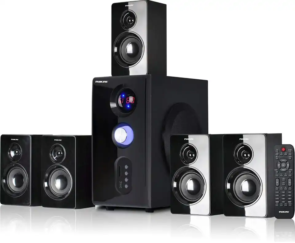 Nikai 9000W P.M.P.O Puissance Sonore Happy Home