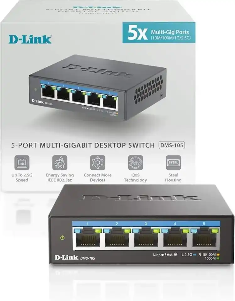 Switch de bureau – D-Link DMS-105
