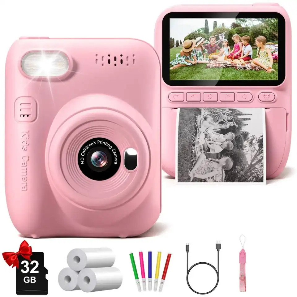 Appareil photo instantané ludique pour enfants