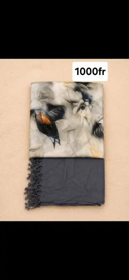 Élégant ensemble boubou avec voile