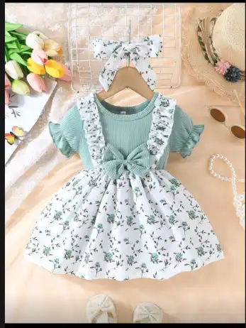 Robe Bleue Élégante NURA SHOP Enfant