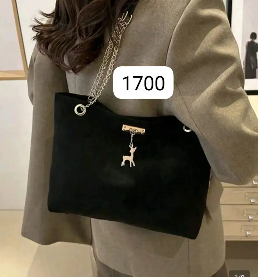 👜 Sac à bandoulière chic — Charm cerf doré