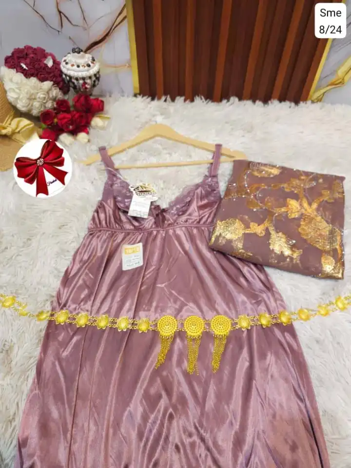 Ensemble Dirac traditionnel femme avec Gorgorad et Ceinture – Rose poudré