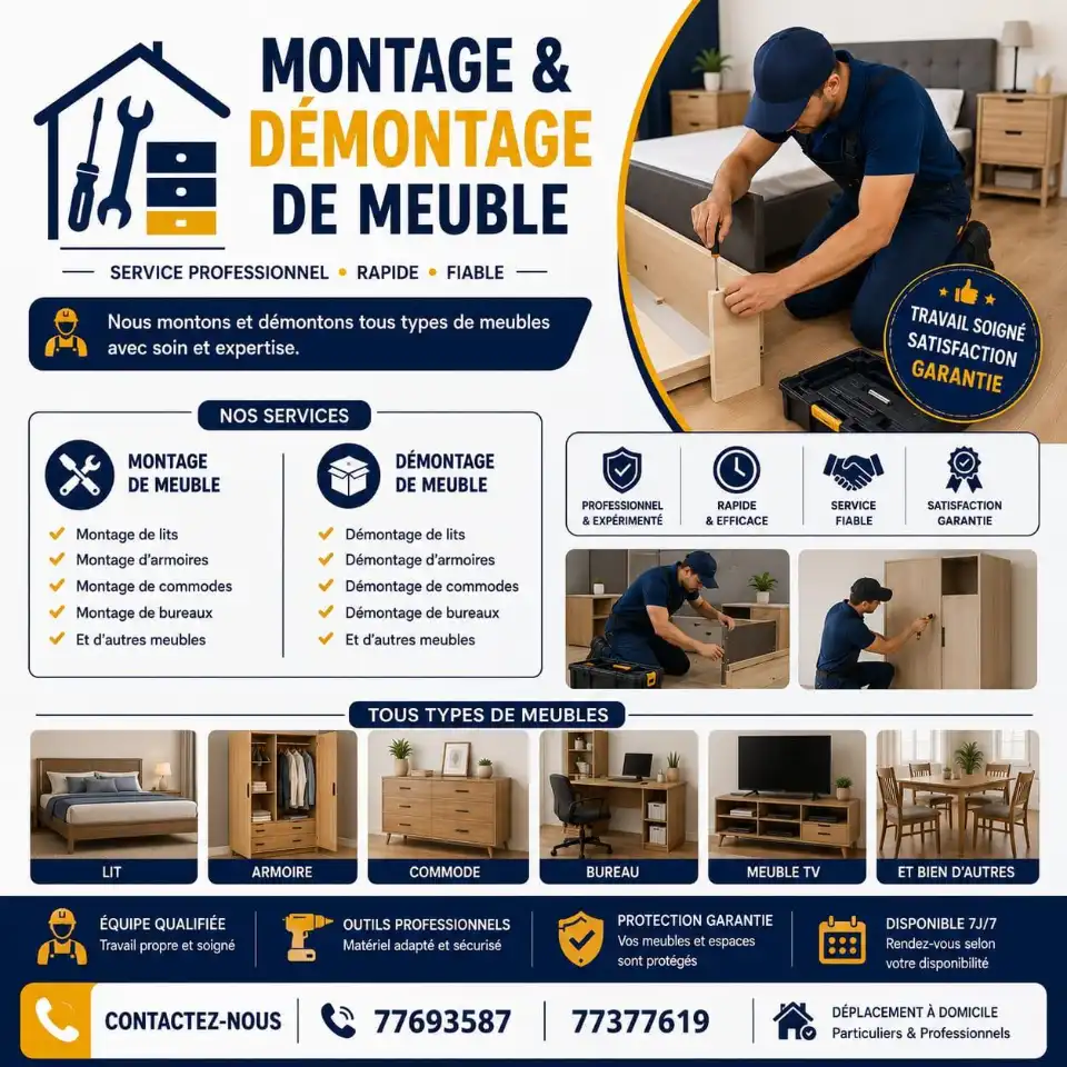 🛠️ Montage & Démontage de Meubles 🛠️