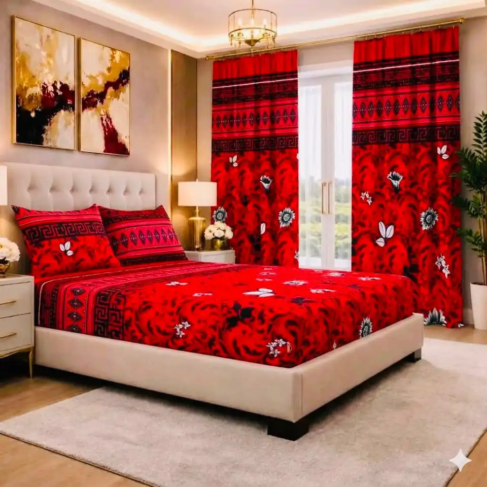Nouveaux Draps et Rideaux Disponibles chez NURA SHOP
