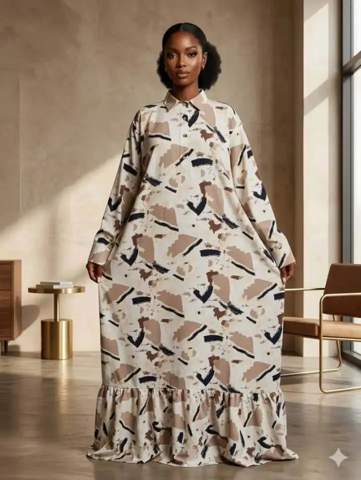 Robe marronn